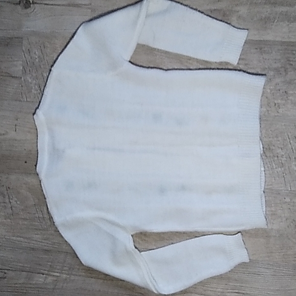 Vintage 80s JC Penney Girl's Floral Cardigan Sweater size 7/8 - Picture 5 of 5